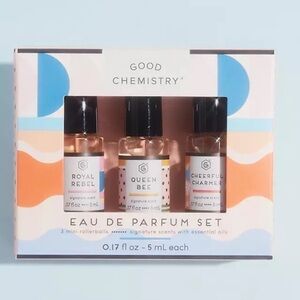 Good Chemistry Ltd Perfume Trio Royal Rebel Queen Bee Cheerful
Charmer New